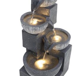 Breeins Outdoor Solar Power Garden Fountain Rockery Decor - thumbnail 5