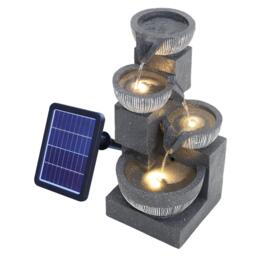 Breeins Outdoor Solar Power Garden Fountain Rockery Decor - thumbnail 3