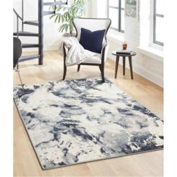Arthouse Muse Bahia Marble Navy 160 x 230cm Rug - thumbnail 6