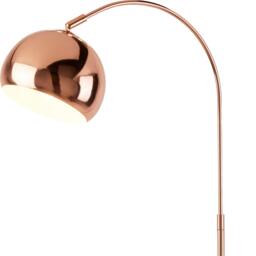 Lighting Collection Copper Arch Floor Lamp - thumbnail 4
