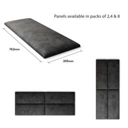 Aspire EasyMount Wall Mounted Upholstered Panels, - thumbnail 5