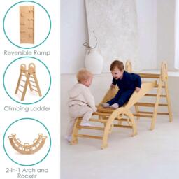 Clair De Lune Clair de Lune 3 in 1 Activity Climbing Set - thumbnail 2