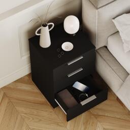 Lassic Trega 3 Drawer Bedside Chest - thumbnail 5