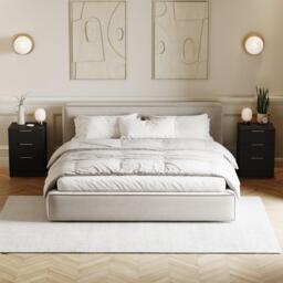 Lassic Trega 3 Drawer Bedside Chest - thumbnail 8