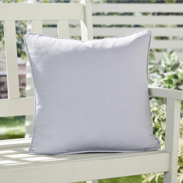 Fusion Indoor Outdoor Plain Dye Water Resistant Cushion - image 1