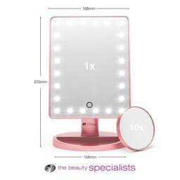 Rio Rose Gold 24 LED Makeup Mirror with mini remov - thumbnail 8