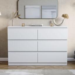 Lassic Vida Designs Denver 6 Drawer Chest - thumbnail 3