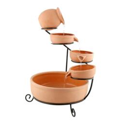 Streetwize Terracotta Cascading Water Feature - thumbnail 2