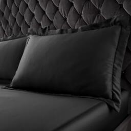 Catherine Lansfield Silky Soft Satin Oxford Pillow case Pair - thumbnail 1