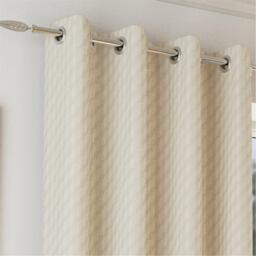 Enhanced Living Tokyo Room Darkening Velvet Eyelet Curtains - thumbnail 2