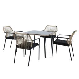 Studio Lisbon 5 Piece Dining Set - thumbnail 2