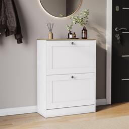 Lassic Vida Designs 2 Drawer Shoe Cabinet - thumbnail 1