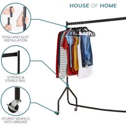 House of Home Extra Heavy Duty 4FT Long x 5FT Clothes - thumbnail 3