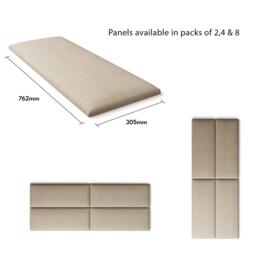 Aspire EasyMount Wall Mounted Upholstered Panels, - thumbnail 5