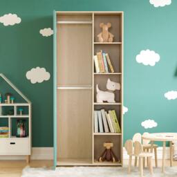 Lassic Junior Vida Neptune 1 Door Wardrobe - thumbnail 4