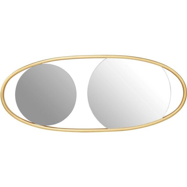Fifty Five South Villi Large Oval Wall Mirror - image 1