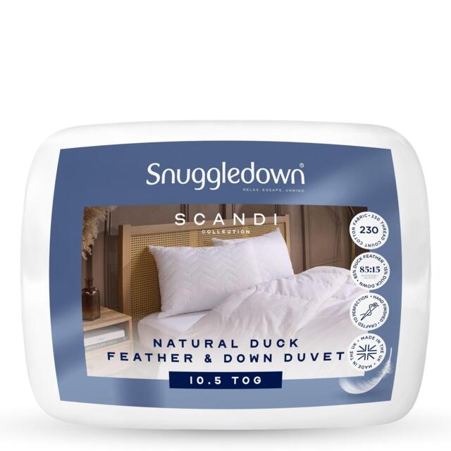 Snuggledown Duck Feather And Down Duvet 10.5 Tog - image 1