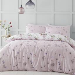 Catherine Lansfield Songbird Reversible Duvet Cover Set - thumbnail 2