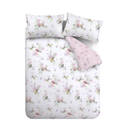 Catherine Lansfield Songbird Reversible Duvet Cover Set - thumbnail 5