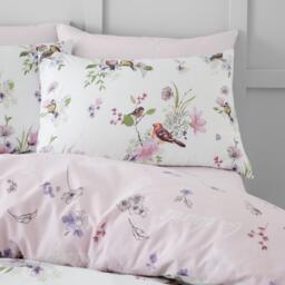 Catherine Lansfield Songbird Reversible Duvet Cover Set - thumbnail 3