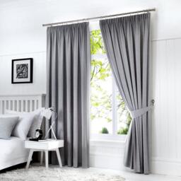 Fusion Dijon Blackout Thermally Insulated Curtains - thumbnail 1