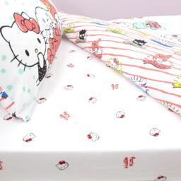 Hello Kitty Hello Kitty Sleepover Single Fitted Sheet - thumbnail 5