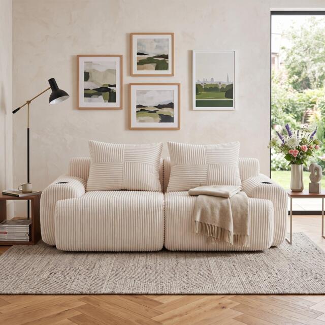 Urban Meuble Modular Corduroy Sofa - image 1