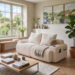 Urban Meuble Modular Corduroy Sofa - thumbnail 2