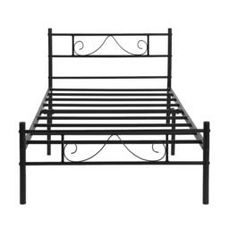 Urban Meuble Sturdy Metal Bed Frame with Elegant Headboard - thumbnail 4