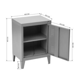 Urban Meuble Industrial Metal Storage Cabinet - thumbnail 7