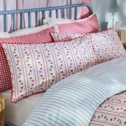 Cath Kidston Treasure Floral Stripe Cotton Duvet Cover Set - thumbnail 3