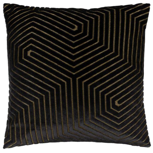 Paoletti Evoke Cut Velvet Fibre Filled Cushion - image 1