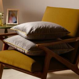 Furn Meridian Velvet Fibre Filled Cushion - thumbnail 5