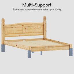 Lassic Vida Designs Corona Double Bed Low Foot End - thumbnail 6