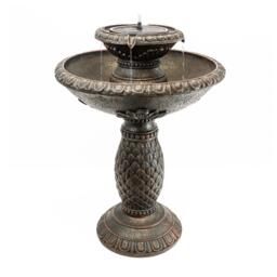 Streetwize Solar Imperial Bird Bath Fountain - Battery Backup - thumbnail 2