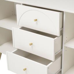 Urban Meuble White Sideboard Modern Design Ample Storage - thumbnail 9
