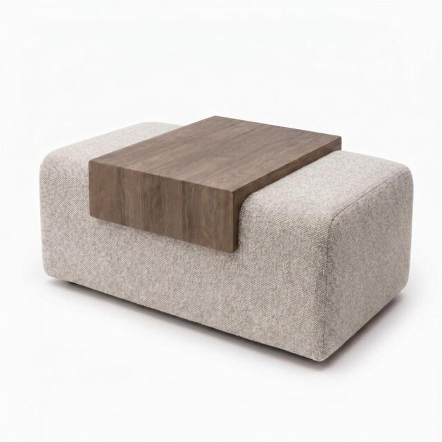Sofa.com Cleo Bedside Table in Brushed Matte Weave - image 1