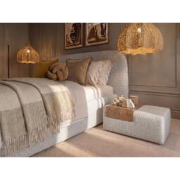 Sofa.com Cleo Bedside Table in Brushed Matte Weave - thumbnail 4