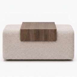 Sofa.com Cleo Bedside Table in Brushed Matte Weave - thumbnail 2