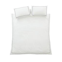 Bianca Contrast Trim 200 TC Cotton Duvet Cover Set - thumbnail 6