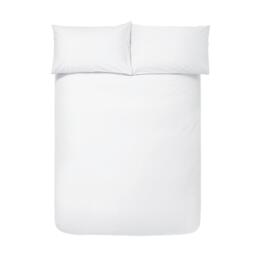 Jack Wills 200 Thread Count White Cotton Duvet Cover Set - thumbnail 4