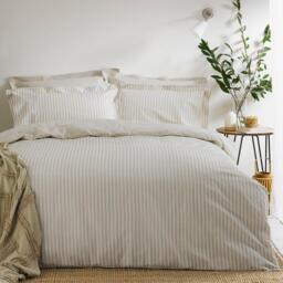 Yard Hebden Stripe 100% Cotton Duvet Set - thumbnail 1