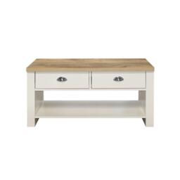 Birlea Highgate 2 Drawer Coffee Table - thumbnail 5