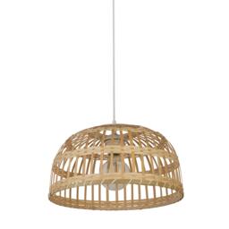 Lighting Collection Bamboo Easy Fit Shade - thumbnail 3