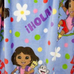 Dora the Explorer Dora The Explorer Hola Fleece Blanket - thumbnail 3