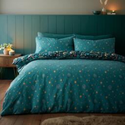 Catherine Lansfield Enchanted Twilight Reversible Duvet Cover Set - thumbnail 2