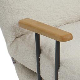 Kabinet UK Sherpa Upholstered Adjustable Rocking Chair - thumbnail 6