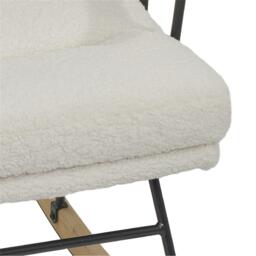 Kabinet UK Sherpa Upholstered Adjustable Rocking Chair - thumbnail 3