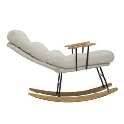 Kabinet UK Sherpa Upholstered Adjustable Rocking Chair - thumbnail 2