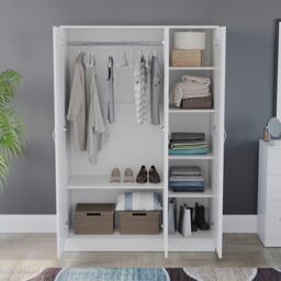 Lassic Vida Designs Riano 3 Door Wardrobe - thumbnail 4